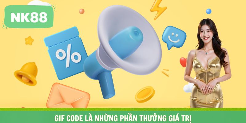 Gif code là những phần thưởng giá trị