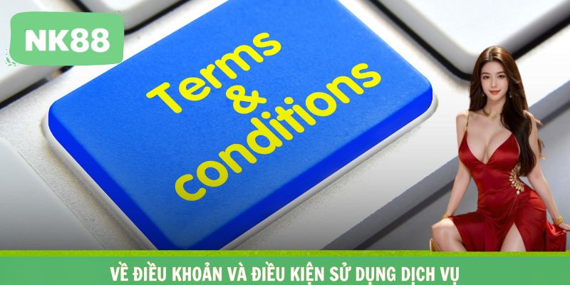 Điều khoản và điều kiện với quy tắc sử dụng dịch vụ